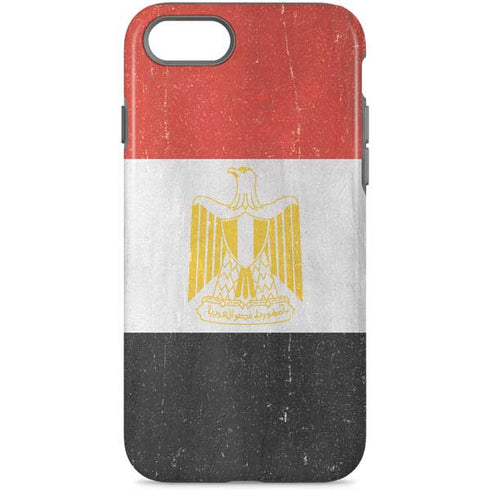 Egyptian Flag Distressed iPhone Cases